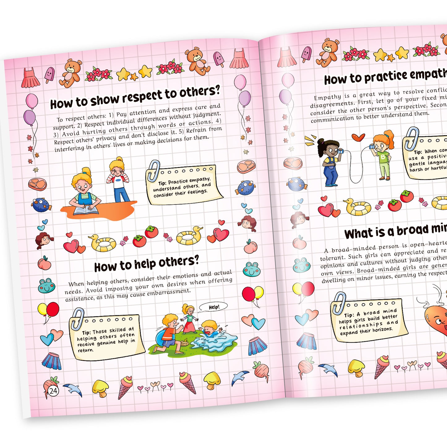 【TIKBOOKS】Girls' Safety Diary - Essential for Growing Up Safety, Features: SafePages & Privacy Protection
