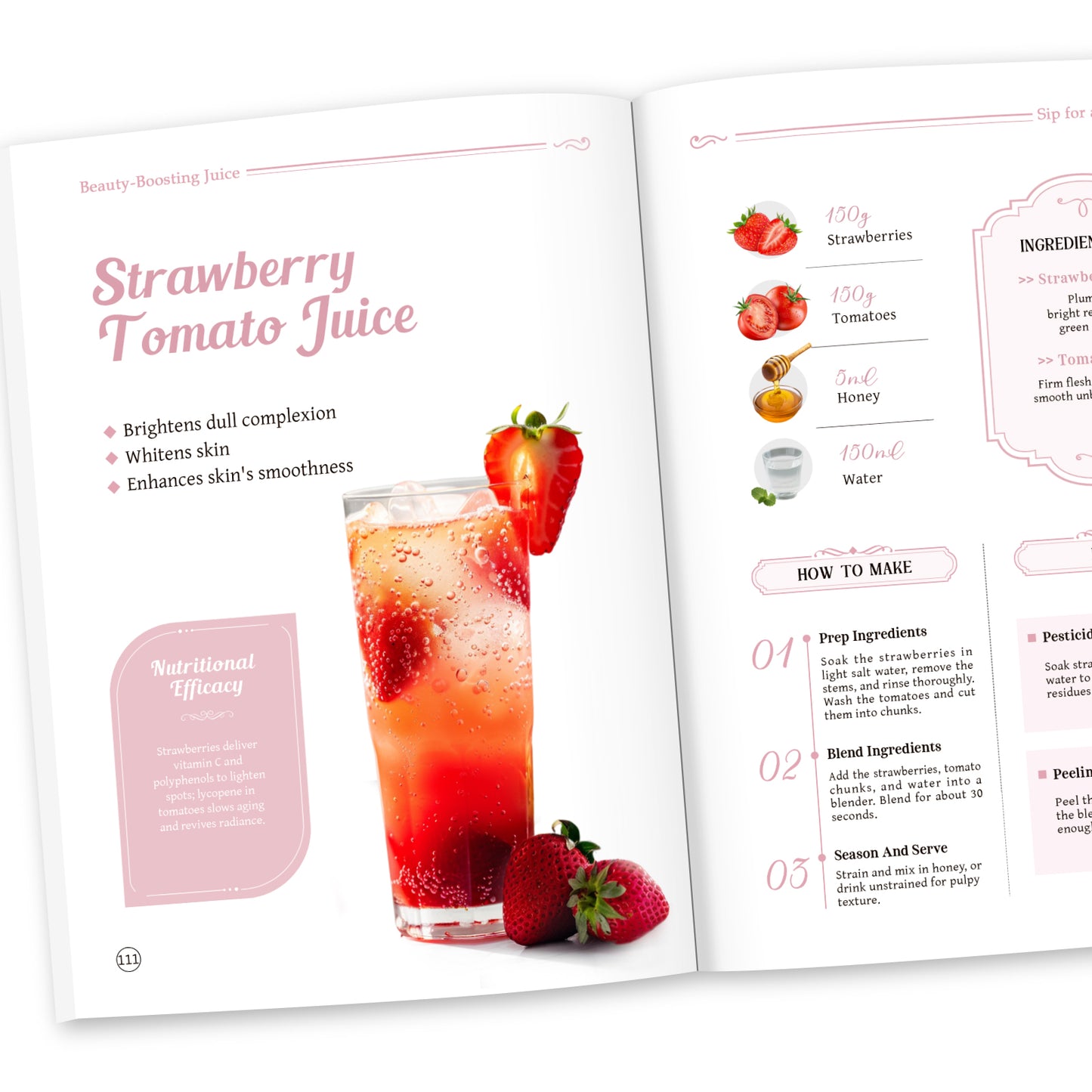 【TIKBOOKS】Daily One Cup of Vegetable and Fruit Juice Recipe: Nutritious Breakfast Family Easy-to-Handle Cookbook