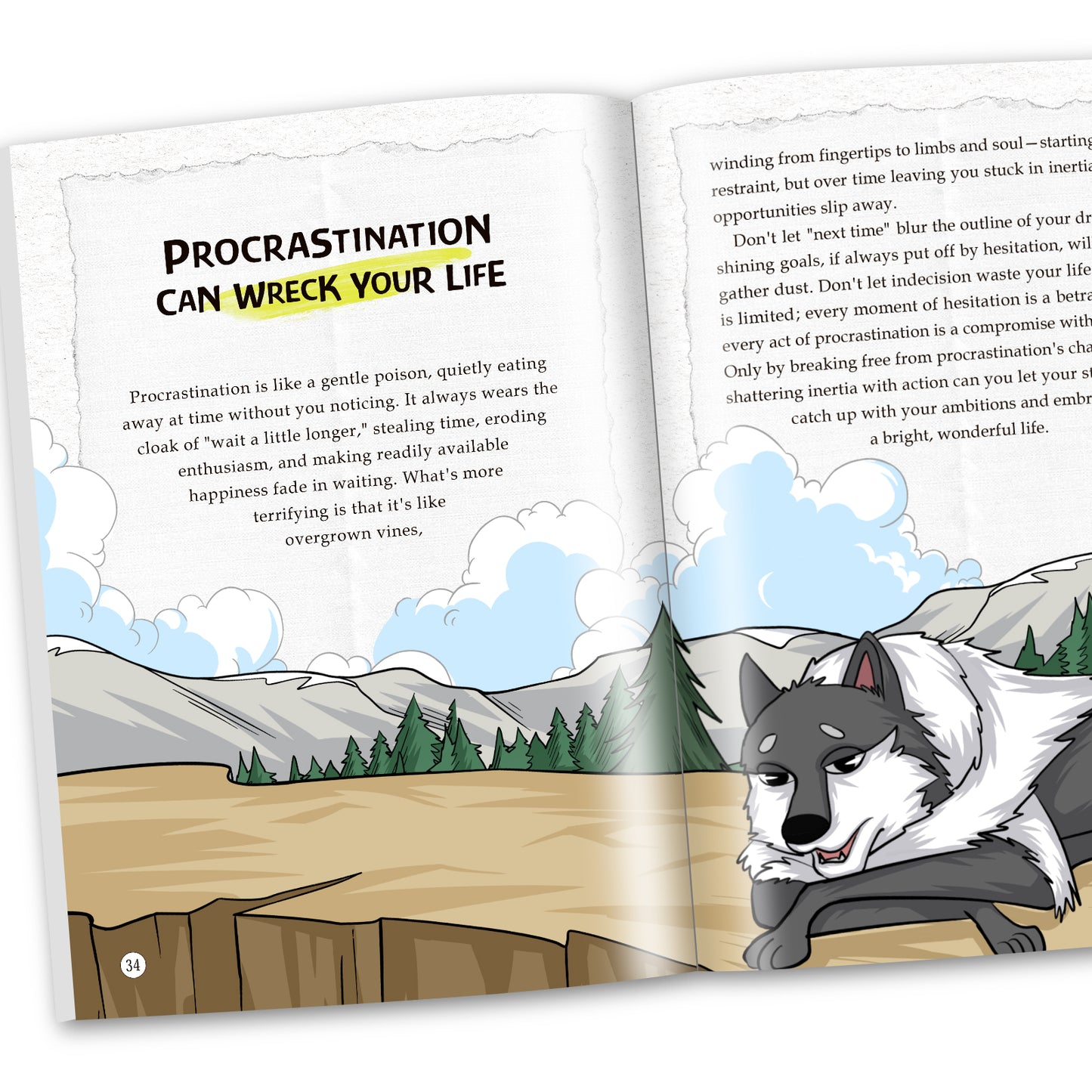 【TIKBOOKS】The Way of the Wolf: Cultivate a Winner’s Mindset and Build Unshakable Inner Strength (Caricature: The Wolf Code)
