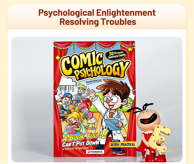 【TIKBOOKS】Children's comic psychology Elementary school students' books for educational growth full-color comic books Paperback