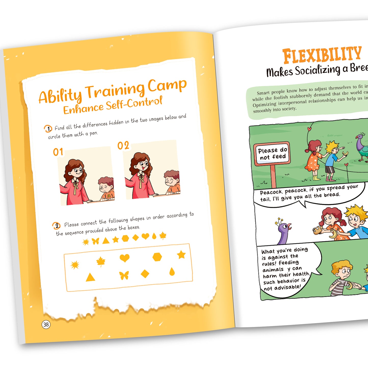 【TIKBOOKS】Entertaining Comics An introductory Book on Flexible Thinking Children can understand,learn, and apply skillfully