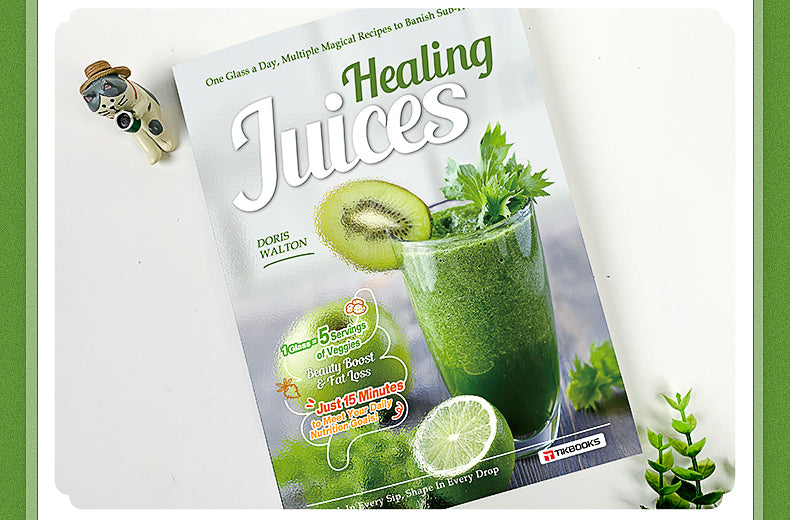 【TIKBOOKS】Daily One Cup of Vegetable and Fruit Juice Recipe: Nutritious Breakfast Family Easy-to-Handle Cookbook