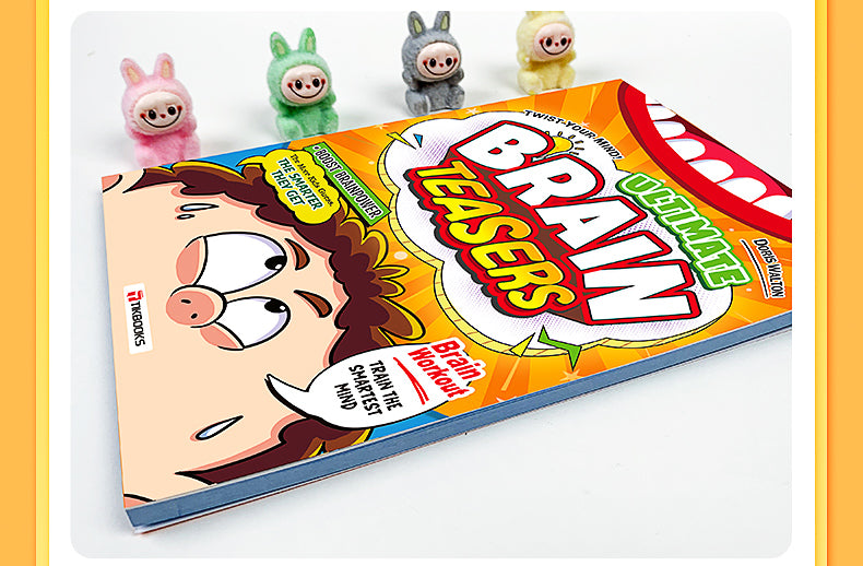 【TIKBOOKS】A collection of brain teasers and riddles for children, a fun and educational book to exercise the mind.