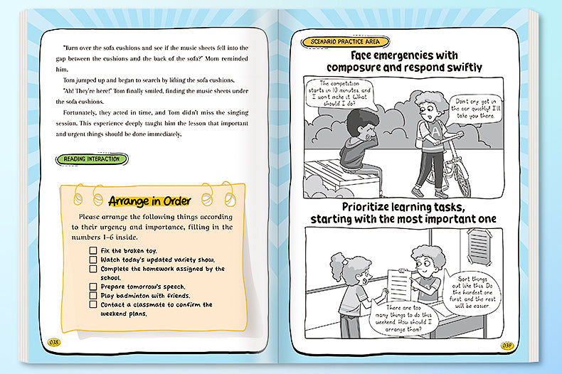 【TIKBOOKS】Philosophy of Time Management in Children's Comics