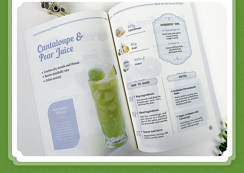 【TIKBOOKS】Daily One Cup of Vegetable and Fruit Juice Recipe: Nutritious Breakfast Family Easy-to-Handle Cookbook