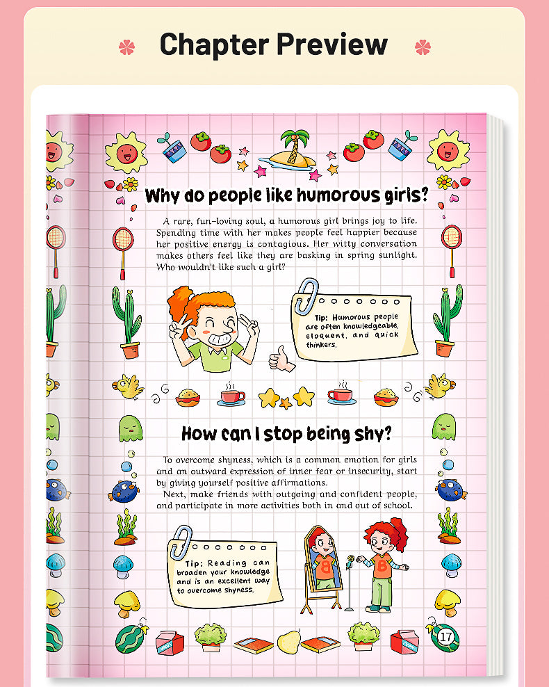 【TIKBOOKS】Girls' Safety Diary - Essential for Growing Up Safety, Features: SafePages & Privacy Protection