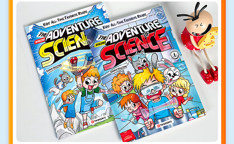 【TIKBOOKS】Science in Comics: Fun & Engaging Introduction for Kids - Learn Smart, Lead Tomorrow