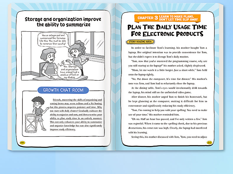 【TIKBOOKS】Philosophy of Time Management in Children's Comics