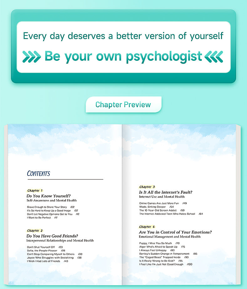 【TIKBOOKS】Be Your Own Psychologist: Methods for Psychological Adjustment and Emotional Control, Mental Health Psychology Books, Inspirational