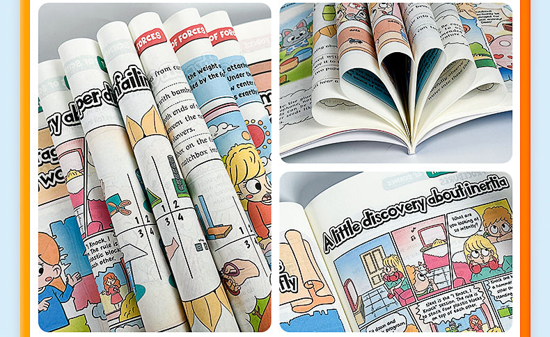 【TIKBOOKS】Science in Comics: Fun & Engaging Introduction for Kids - Learn Smart, Lead Tomorrow
