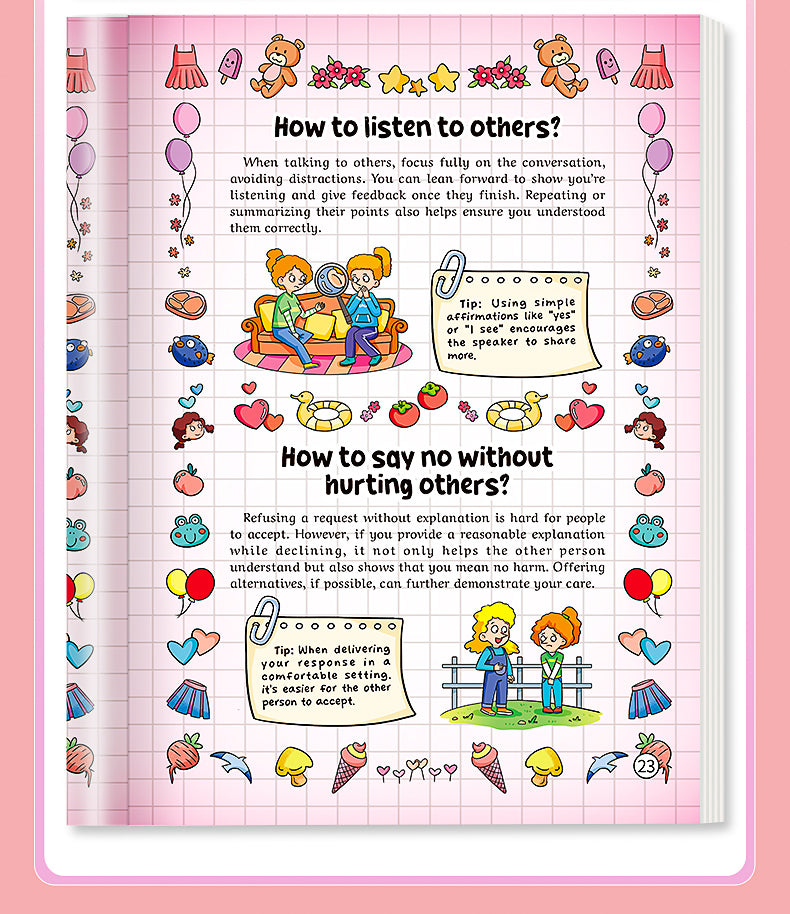 【TIKBOOKS】Girls' Safety Diary - Essential for Growing Up Safety, Features: SafePages & Privacy Protection