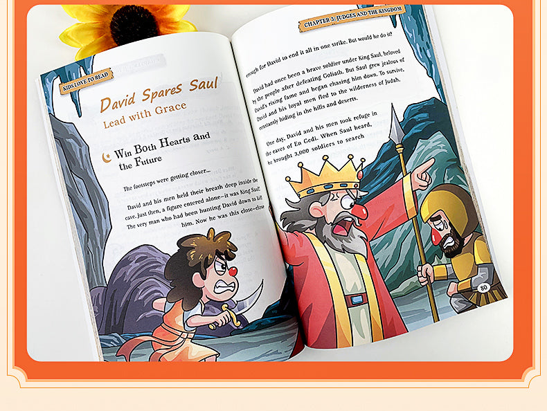 【TIKBOOKS】Bible Stories in Comics: Timeless Wisdom for Young Hearts and Minds   描述