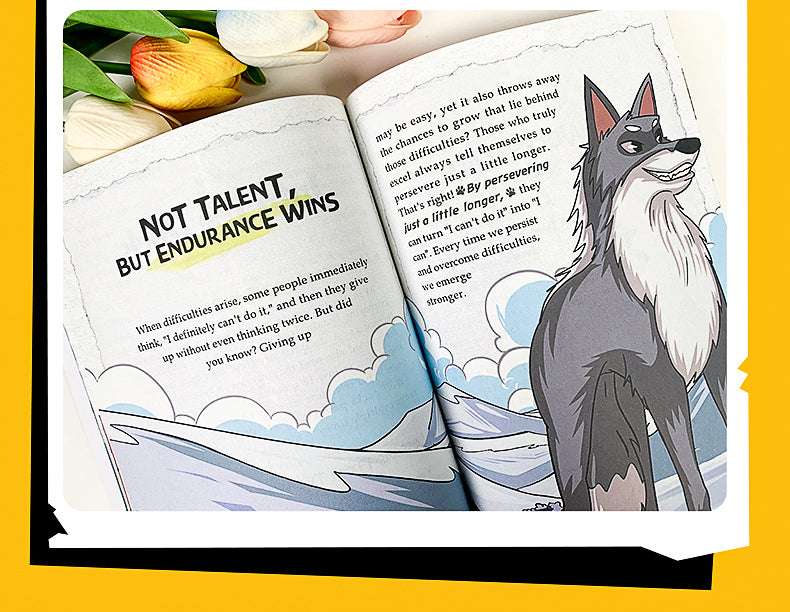【TIKBOOKS】The Way of the Wolf: Cultivate a Winner’s Mindset and Build Unshakable Inner Strength (Caricature: The Wolf Code)