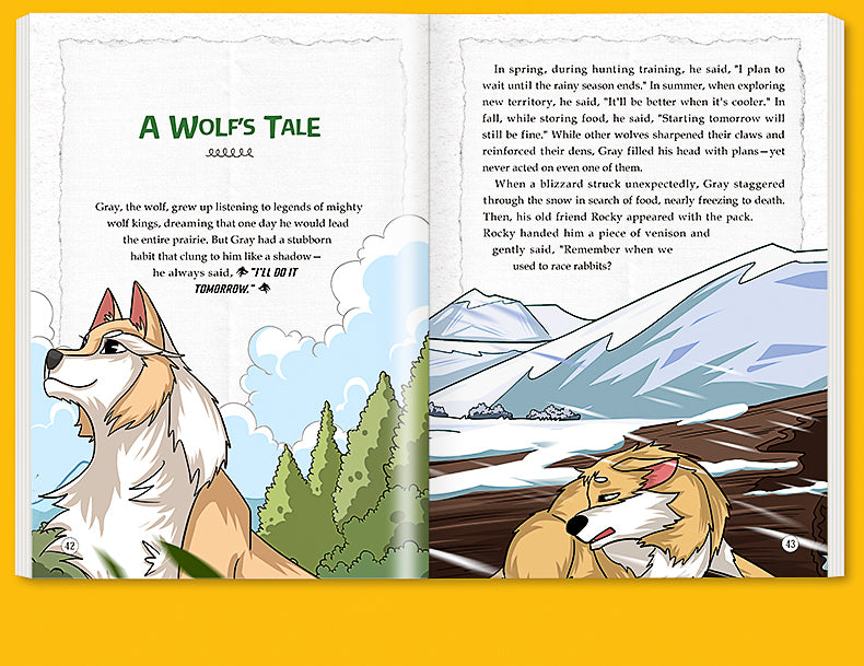【TIKBOOKS】The Way of the Wolf: Cultivate a Winner’s Mindset and Build Unshakable Inner Strength (Caricature: The Wolf Code)