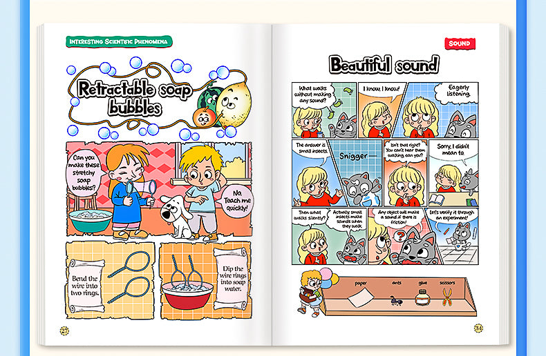 【TIKBOOKS】Science in Comics: Fun & Engaging Introduction for Kids - Learn Smart, Lead Tomorrow