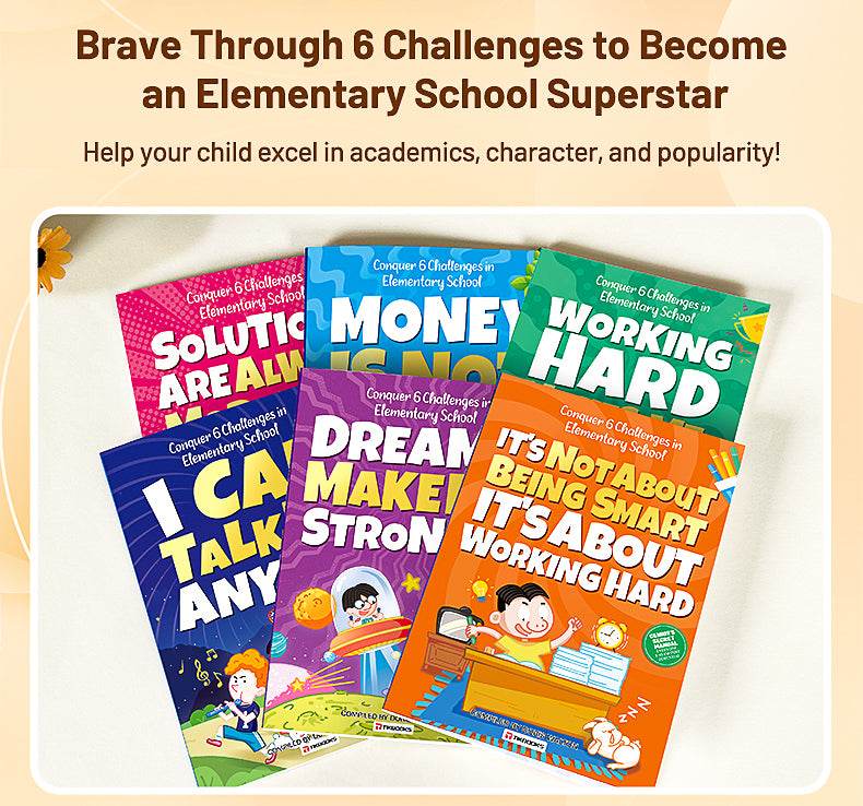 【TIKBOOKS】Brave six levels, overcome six challenges, and become a top student. Study hard and work hard makes me cool Paperback – Picture Book, May 27, 2025 by Doris Walton (Author)