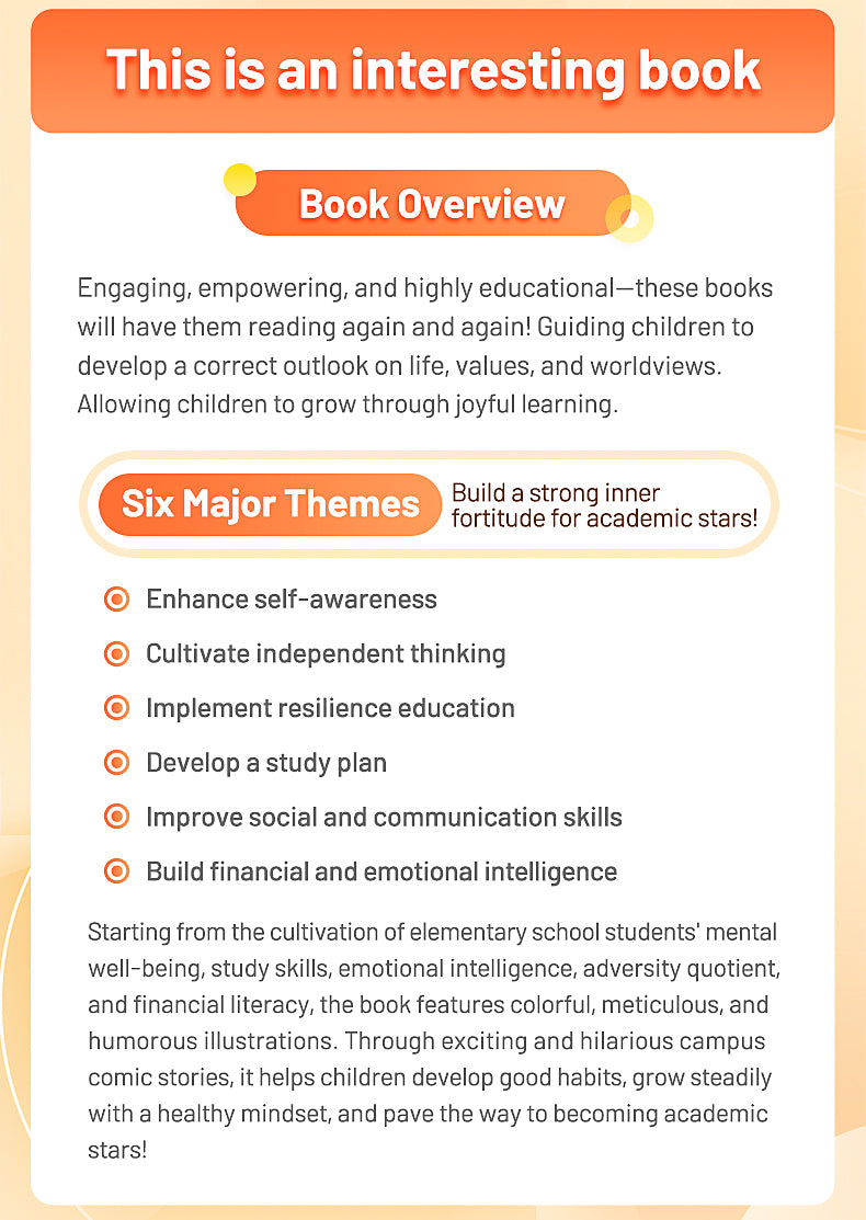 【TIKBOOKS】Brave six levels, overcome six challenges, and become a top student. Study hard and work hard makes me cool Paperback – Picture Book, May 27, 2025 by Doris Walton (Author)