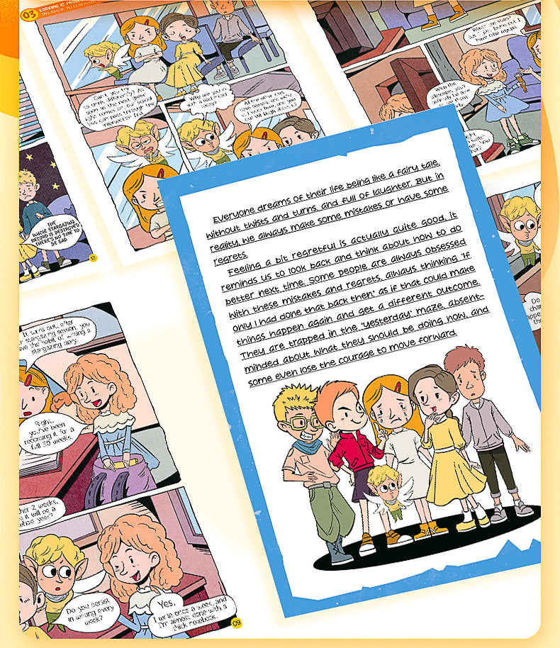 【TIKBOOKS】Goodbye, glass-hearted children's picture books, popular science comics, elementary school students' extracurricular reading books, children's spiritual growth books