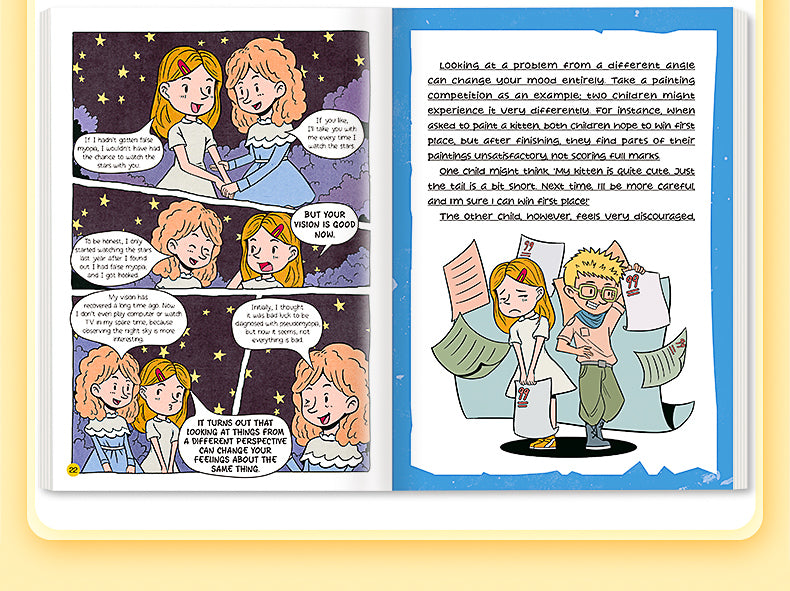 【TIKBOOKS】Goodbye, glass-hearted children's picture books, popular science comics, elementary school students' extracurricular reading books, children's spiritual growth books