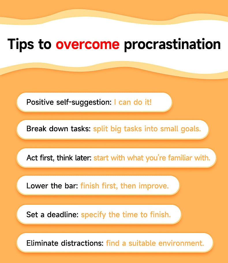 【TIKBOOKS】Beat Procrastination: The Complete System to Help Your Child Outperform 90% of Peers Paperback – Picture Book, January 1, 2023
