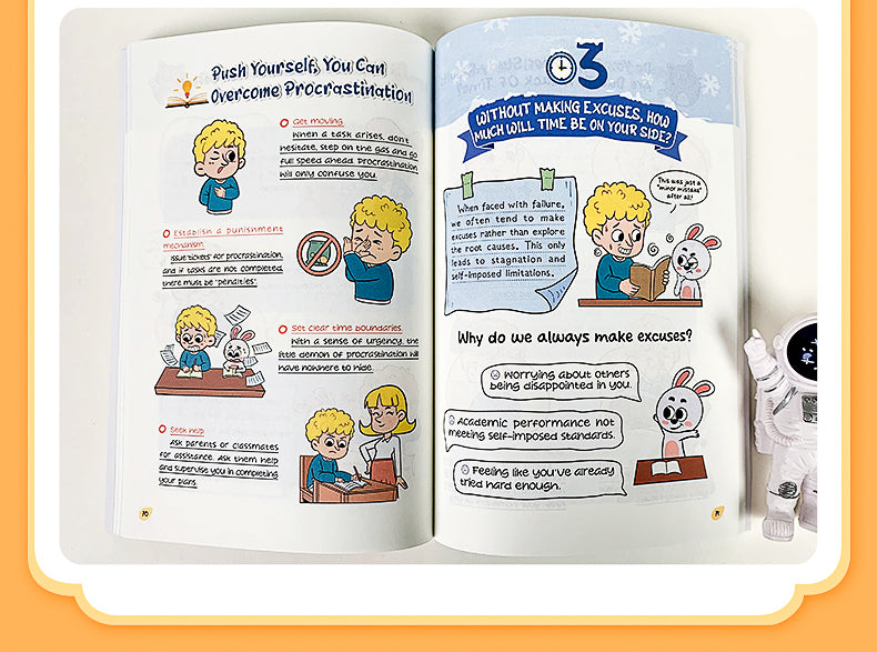 【TIKBOOKS】Beat Procrastination: The Complete System to Help Your Child Outperform 90% of Peers Paperback – Picture Book, January 1, 2023