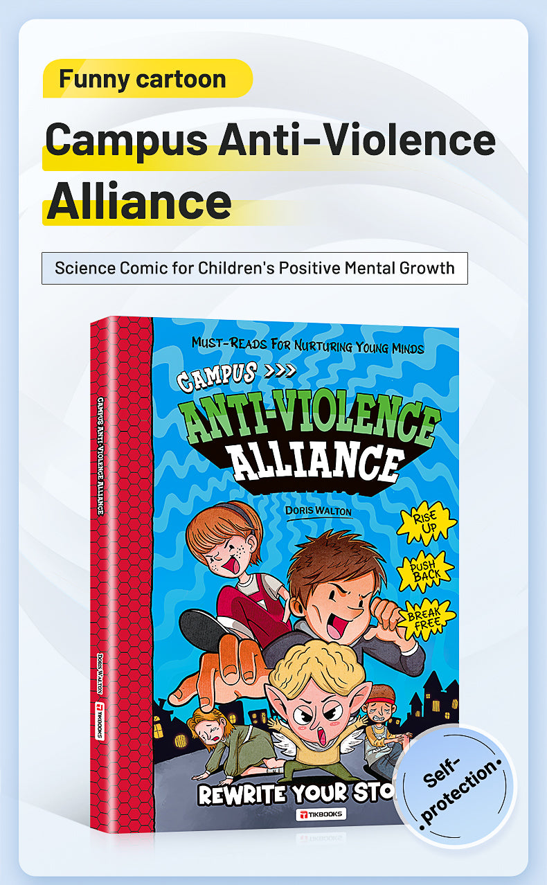 【TIKBOOKS】Campus Anti-Violence Coalition - Nurturing Your Child's Mind with Essential Resources for Mental Health and Support